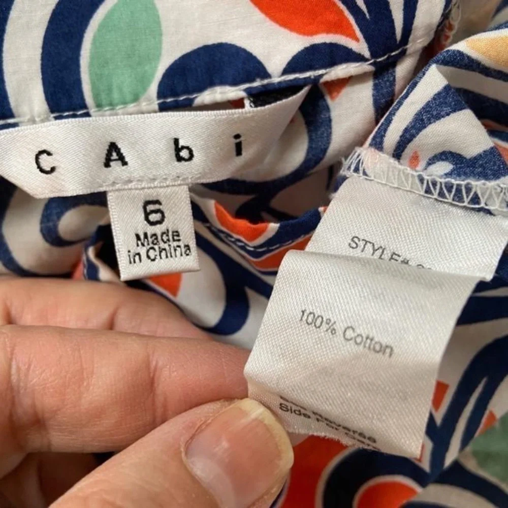CAbi swirl print tank top *shop@iamwarrior